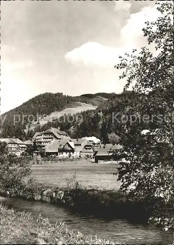 Menzenschwand Teilansicht Kat. St. Blasien