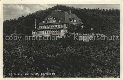 Gernrode Harz Kurhotel Stubenberg / Gernrode Harz /Harz LKR