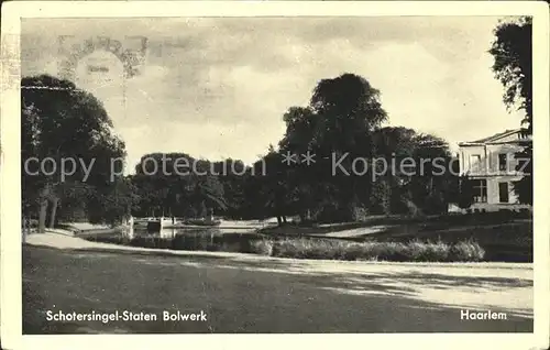 Haarlem Schotersingel Staten Bolwerk Kat. Haarlem