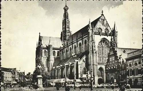 Haarlem Oude St Bavo Kathedraal Kathedrale Denkmal Kat. Haarlem