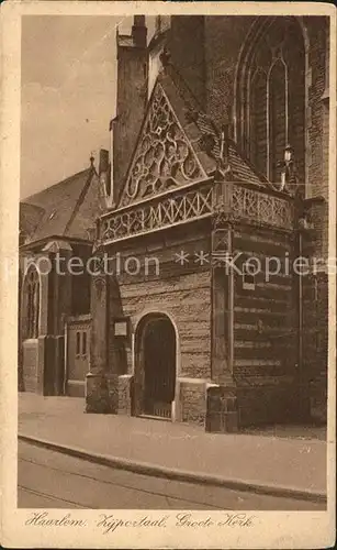 Haarlem Zijportaal Groote Kerk Kirche Kat. Haarlem