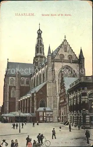 Haarlem Groote Kerk of St Bavo Kathedraal Kathedrale Kat. Haarlem