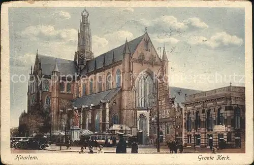 Haarlem Groote Kerk Kathedraal Kathedrale Kat. Haarlem