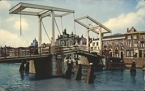 Haarlem Brug over t Spaarne Bruecke Kat. Haarlem