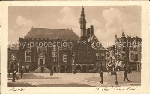 Haarlem Stadhuis Groote Markt Kat. Haarlem