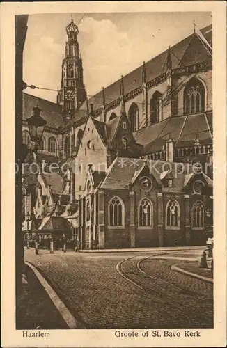 Haarlem Groote of St Bavo Kerk Kirche Kat. Haarlem