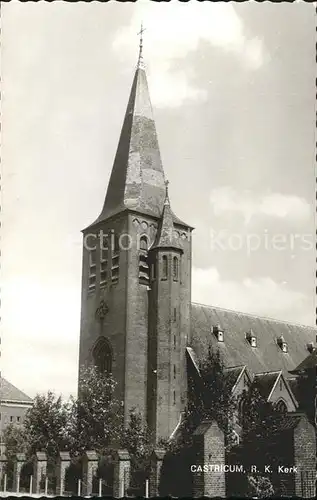 Castricum Kerk Kirche Kat. Castricum