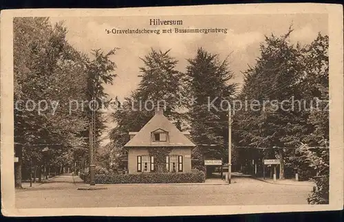 Hilversum s Gravelandscheweg met Bussummergrintweg Kat. Hilversum