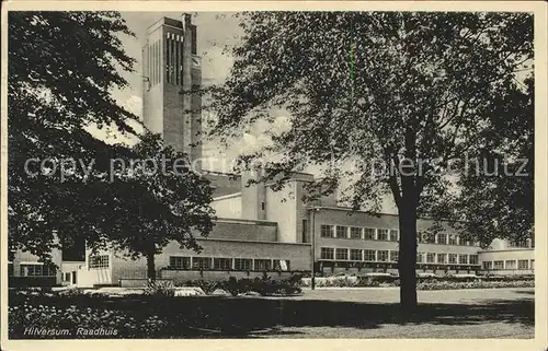 Hilversum Raadhuis Kat. Hilversum