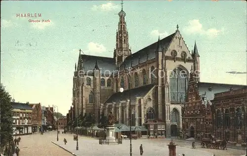 Haarlem Groote Kerk Denkmal Kat. Haarlem