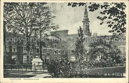 Haarlem Proveniershuis Kat. Haarlem