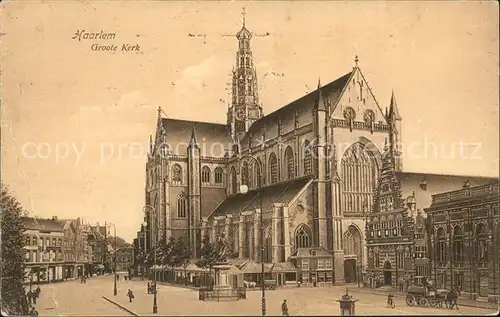Haarlem Groote Kerk Monument Denkmal Kat. Haarlem