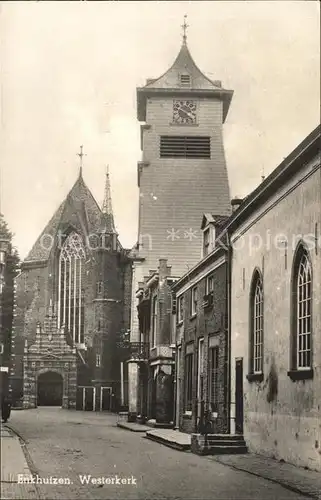 Enkhuizen Westerkerk Kirche Kat. Enkhuizen