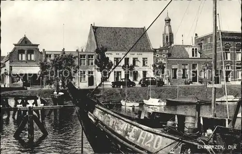 Enkhuizen Dijk Haven Kat. Enkhuizen