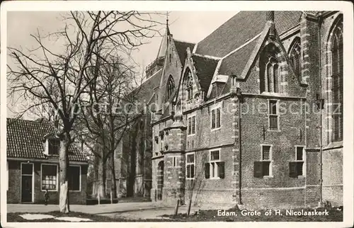 Edam Grote of H Nicolaaskerk Kirche Kat. Edam