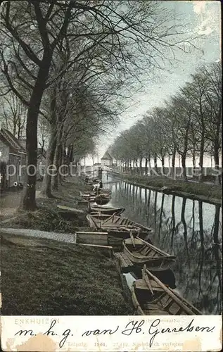 Enkhuizen Noorder boerenvaart Kanal Kat. Enkhuizen