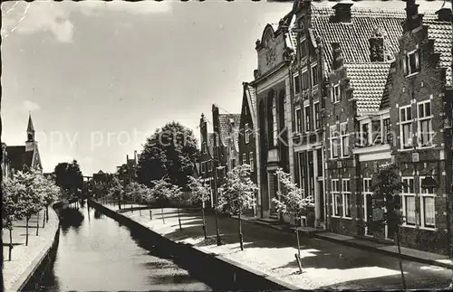 Edam Voorhaven Kanal Giebel Kat. Edam