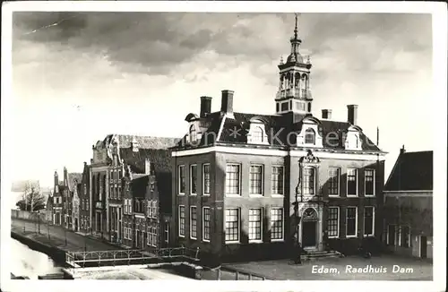 Edam Raadhuis Dam Kat. Edam