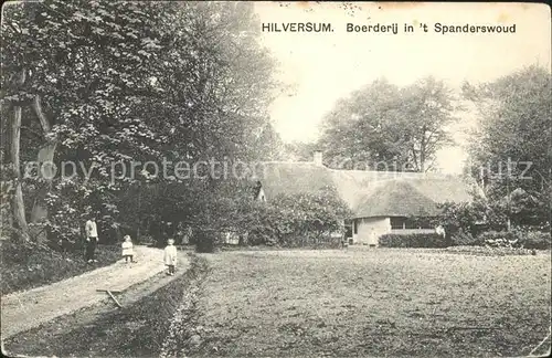 Hilversum Boerderij in t Spanderswoud Kat. Hilversum