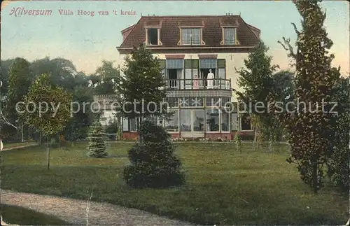 Hilversum Villa Hoog van t kruis Kat. Hilversum