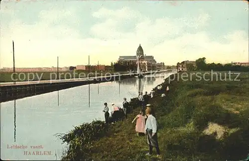 Haarlem Leidsche vaart Kanal Kat. Haarlem