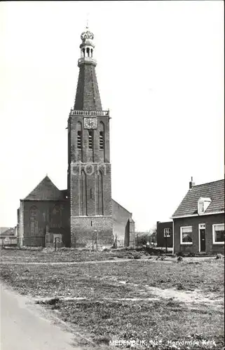 Medemblik Ned Hervormde Kerk Kirche Kat. Medemblik