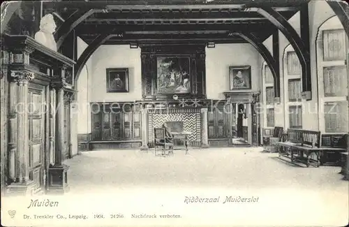 Muiden Ridderzaal Muiderslot Rittersaal Schloss Kat. Muiden