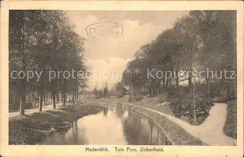 Medemblik Tuin Provinciaal Ziekenhuis Kat. Medemblik