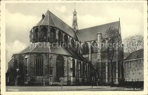 Alkmaar Groote Kerk Kirche Kat. Alkmaar