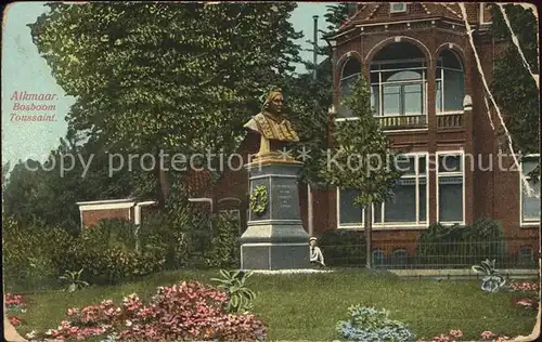 Alkmaar Bosboom Toussaint Denkmal Bueste Kat. Alkmaar