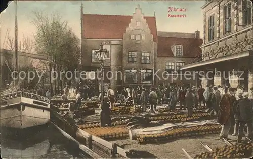 Alkmaar Kaasmarkt Kaesemarkt Kat. Alkmaar