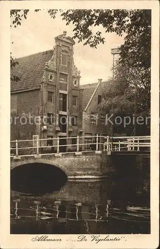 Alkmaar De Vigelantie Kanal Bruecke Serie No. 391 Kat. Alkmaar