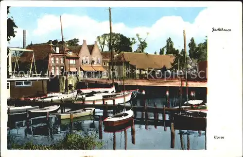 Hoorn Jachthaven Segelboot Kat. Hoorn