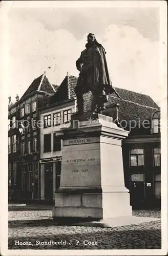Hoorn Standbeeld JP Coen Statue Denkmal Kat. Hoorn