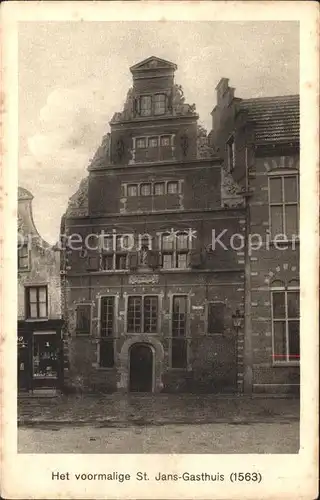 Hoorn Voormalige St Jans Gasthuis anno 1563 Kat. Hoorn