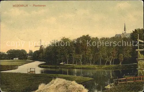 Medemblik Plantsoen Kat. Medemblik