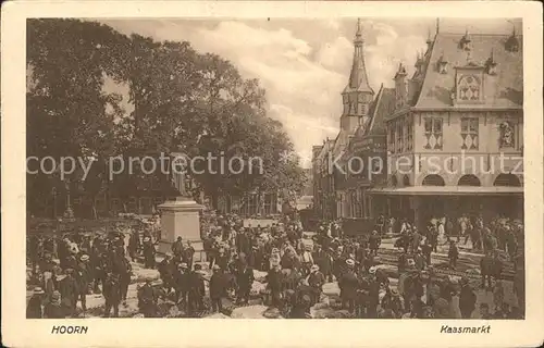 Hoorn Kaasmarkt Kaesemarkt Denkmal Statue Kat. Hoorn