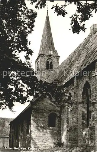 Roden Netherlands Ned Herv Kerk Kirche Kat. Roden