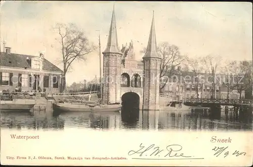 Sneek Waterpoort Kat. Sneek