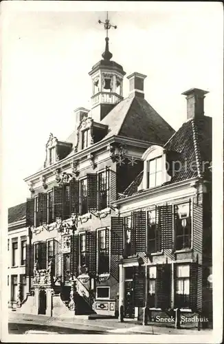 Sneek Stadhuis Rathaus Kat. Sneek