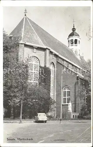 Sneek Martinikerk Kirche Kat. Sneek