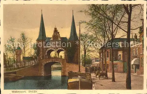 Sneek Waterpoort Kat. Sneek