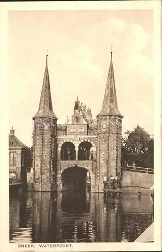 Sneek Waterpoort Kat. Sneek