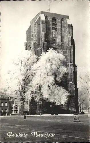 Leeuwarden Oldehove Gelukkig Nieuwjaar Neujahrskarte Kat. Leeuwarden