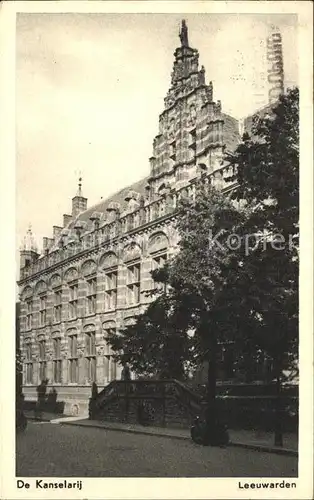 Leeuwarden Kanselarij Monumentaal Gebouw Historisches Gebaeude Kat. Leeuwarden