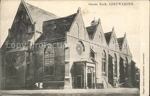 Leeuwarden Grotte Kerk Kirche Kat. Leeuwarden