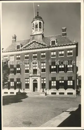 Leeuwarden Stadhuis Rathaus 18. Jhdt. Kat. Leeuwarden