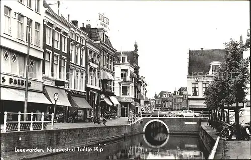 Leeuwarden Nieuwestad Tontje Pijp Kat. Leeuwarden