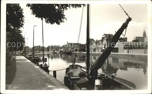 Hoorn Oude Doelenkade Schiff Kat. Hoorn