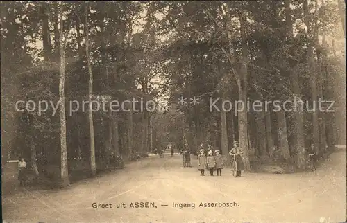 Assen Ingang Asserbosch Kat. Assen